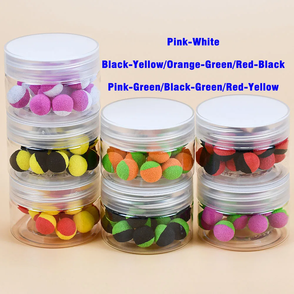 Boilies Emergentes MNFT – Bicolor de espuma para carpa - imagen 3