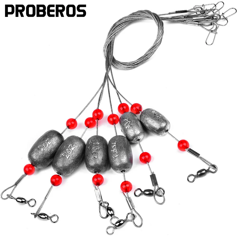 Emerillons de cobre y acero – Tapones para huevos de pesca
