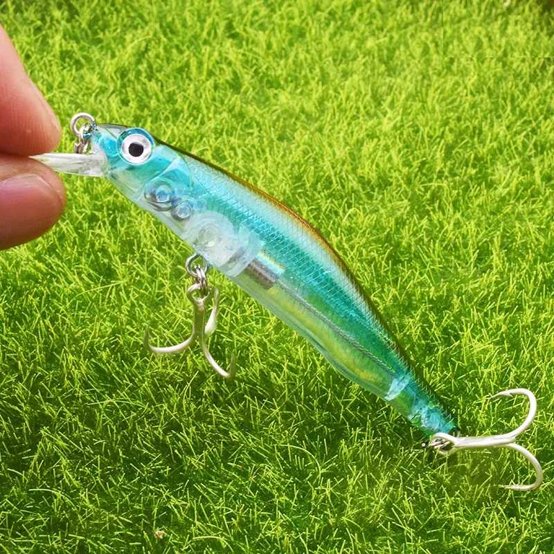Señuelo de Pesca de pececillo duro, 9cm, 8,5g, sistema magnético de fundición lejana, cebo Artificial, Wobblers de plástico, aparejos de Pesca, 1 ud. - imagen 4