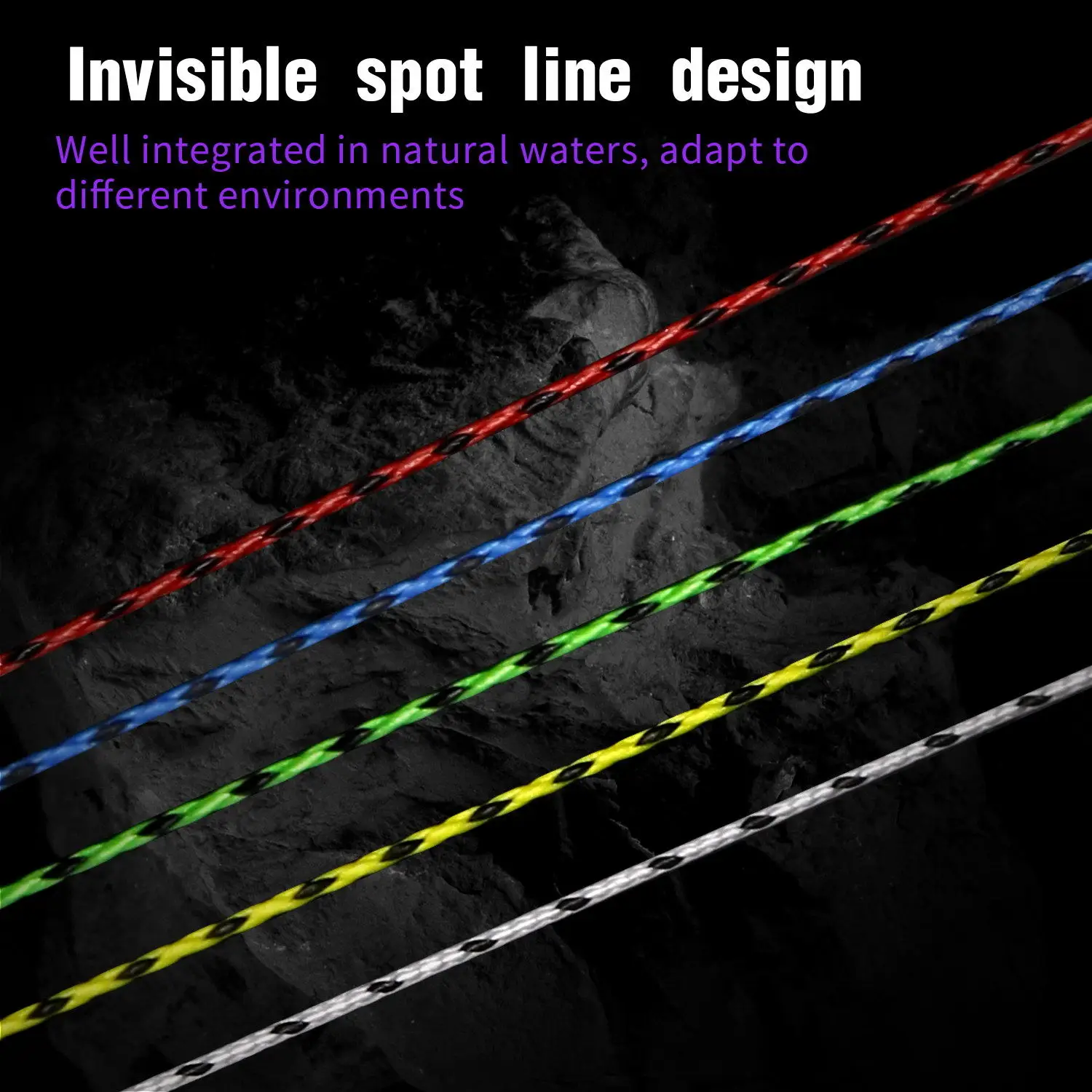 BAKAWA X8 agua de mar moteada 500M 30M 100M hilo de pescar de PE trenzado 8 hebras Japón multifilamento suave aparejos de alambre de pesca de carpa - imagen 3