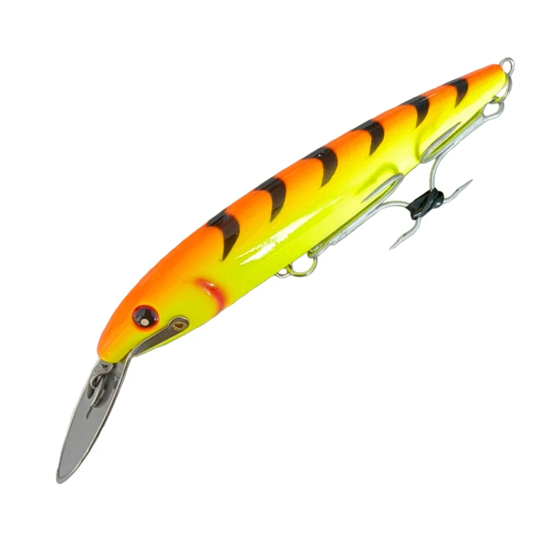 Swolfy, 1 unidad, 130mm/32, 5g, lengua de hierro, pececillo, lápiz labial de acero inoxidable, cebo para perros, lubina, señuelo, aparejos de pesca - imagen 4