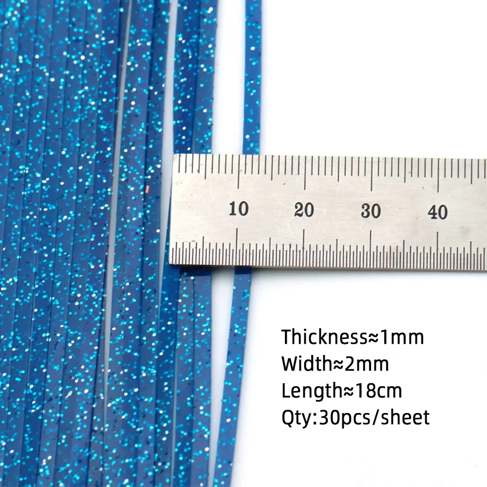 Wifreo, 2 hojas, faldas de silicona de 2mm de ancho, patas de goma doradas, Material de atado de moscas para plantilla, señuelo, Streamer, Spinnerbait, Buzzbaits - imagen 4