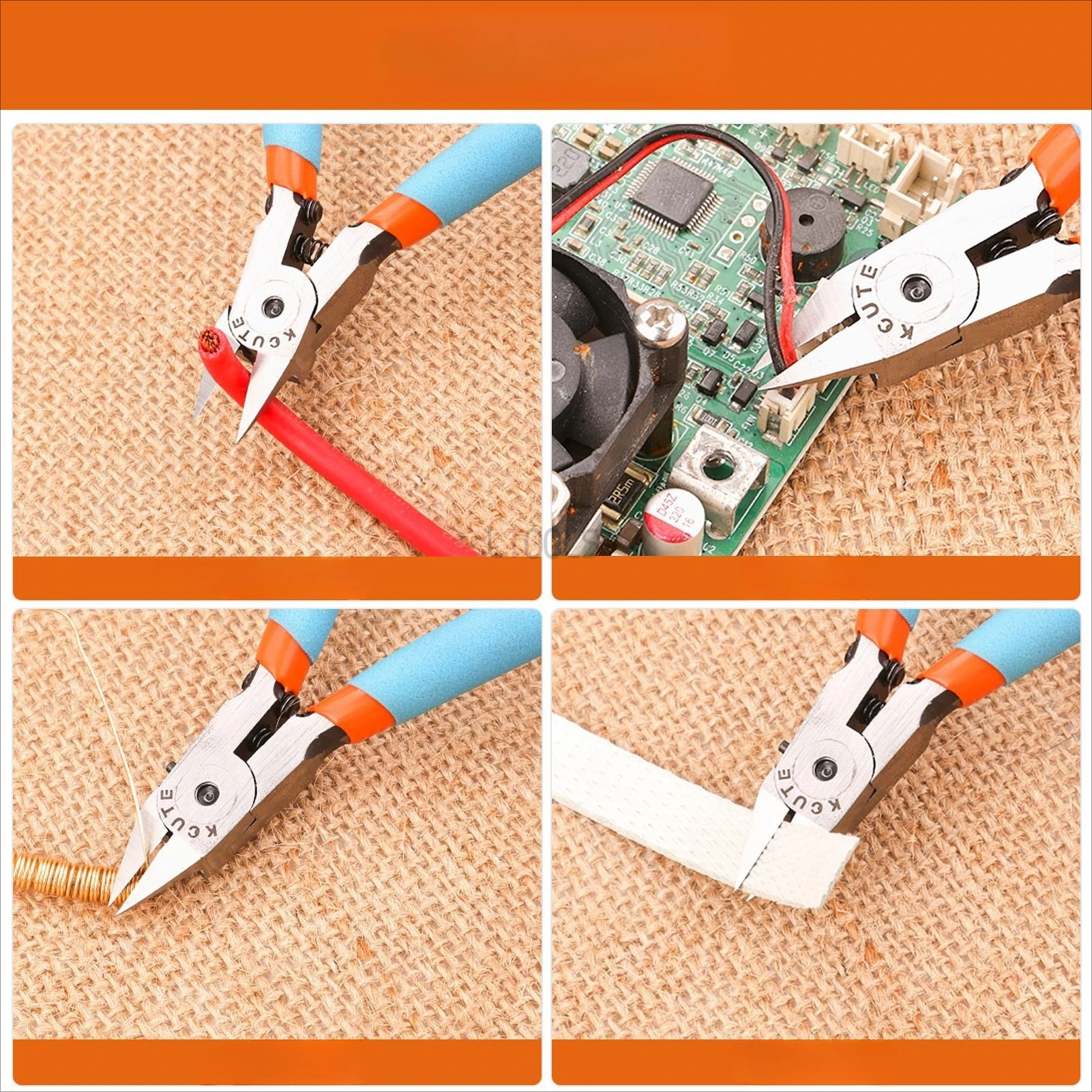 Alicates de pesca acero tungsteno – Cortacables boca ancha - imagen 5