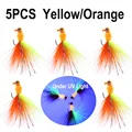 5PCS Yellow orange