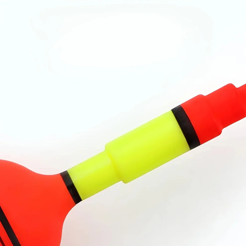 5 unids/set flotador de pesca de plástico anzuelos para morder peces señuelos bolas tapón boya aleteo para recordar Lightstick herramientas de aparejos de pesca - imagen 4