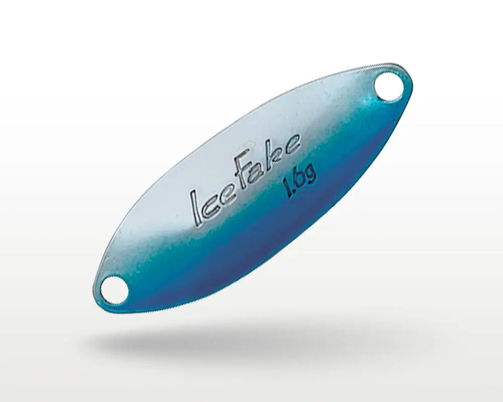 Valkein Icefack Japón 1,6g solo gancho Metal Micro trucha Makou Stream lentejuelas sin púas. - imagen 5