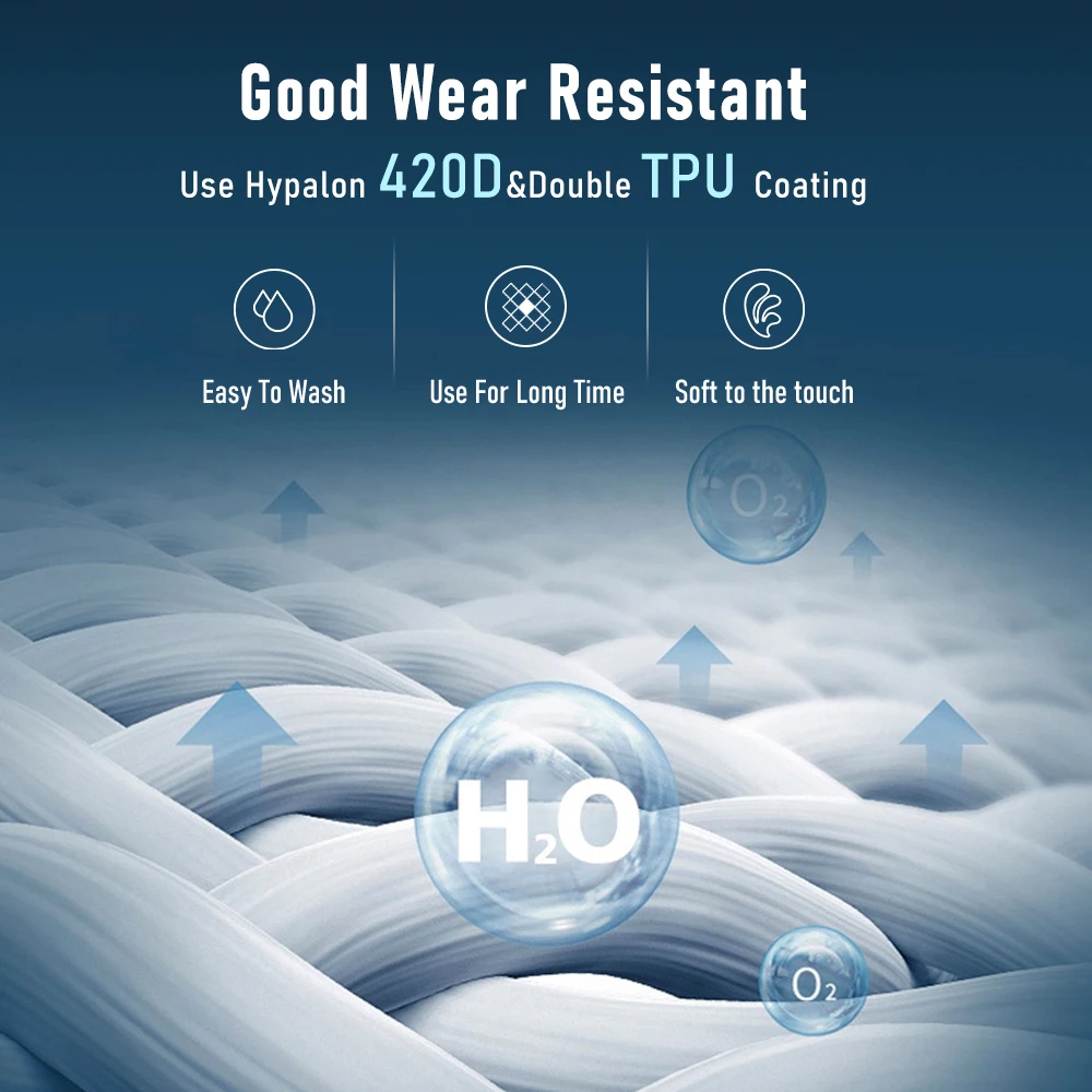 Kingdom-bolsas multifuncionales para aparejos de pesca, impermeables, Hypalon 4200, hombro, pierna, cintura, deportes al aire libre, caja de sedal, bolsa para señuelos - imagen 5