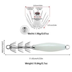 Anzuelo Triple Hook Calamar – 3 Garras Aguas Profundas