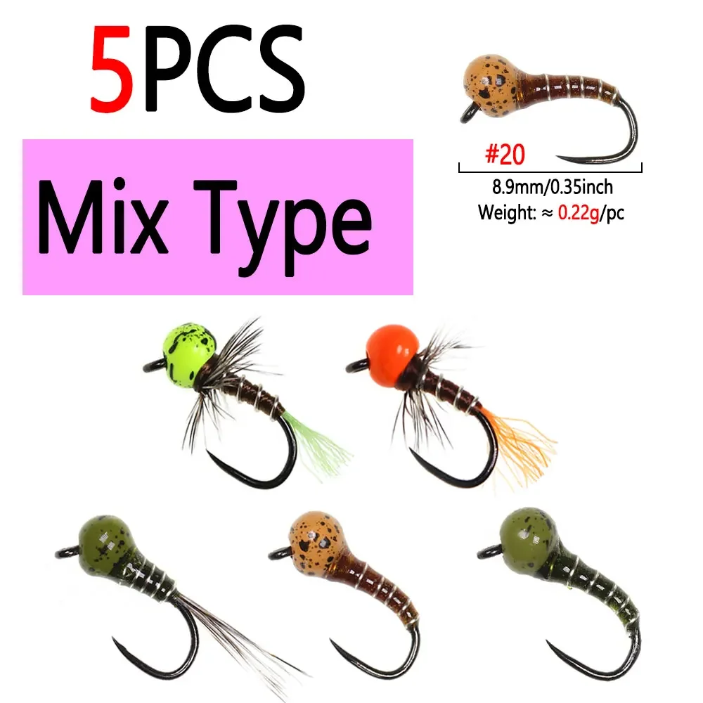 5pcs Mix Type ABC