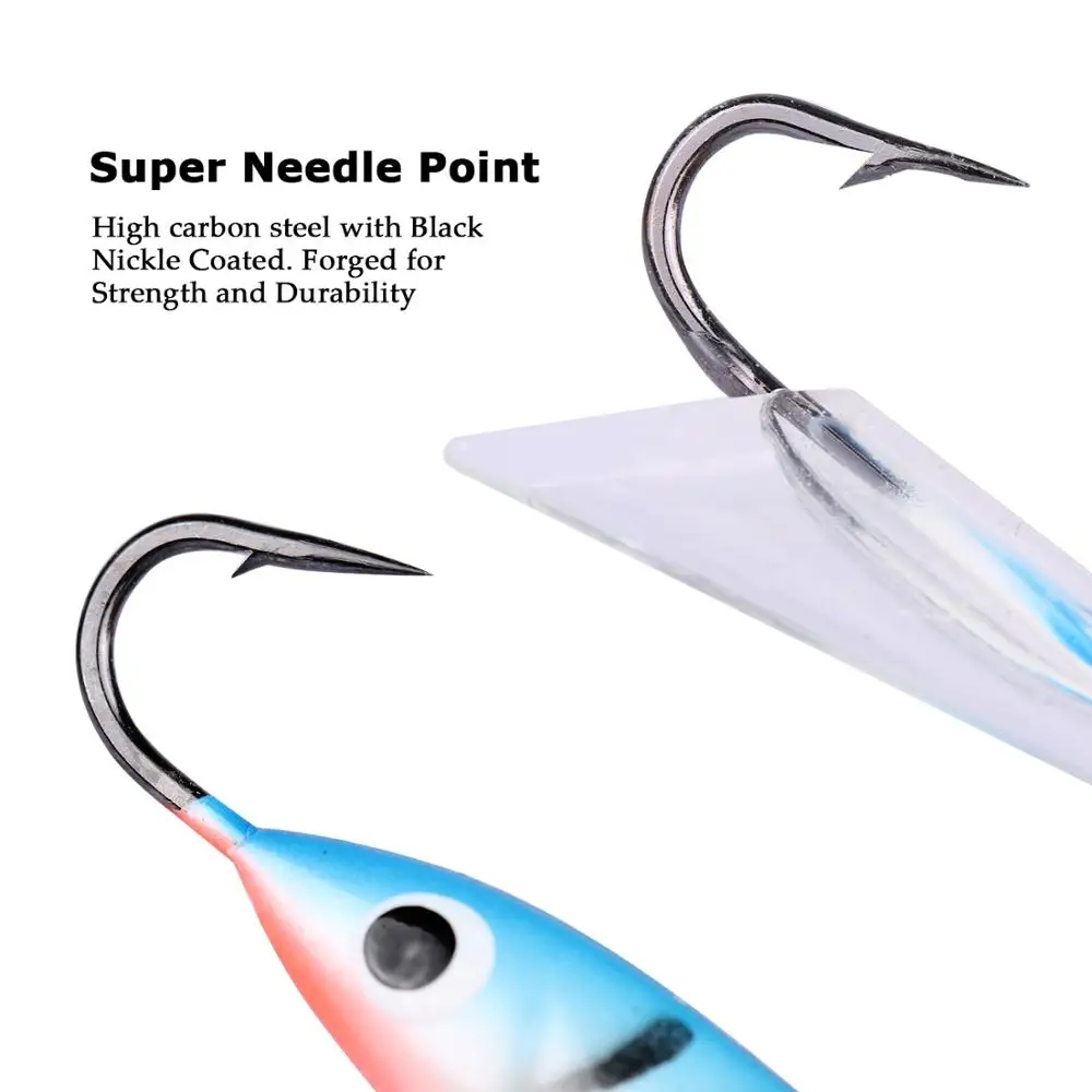 Goture-señuelo equilibrador de invierno, 8,3 cm, 18g, pesca en hielo, Jigging Rap con perfil de pececillo, equilibrio para Lucio, pesca de trucha, 4 colores, 1 ud. - imagen 3
