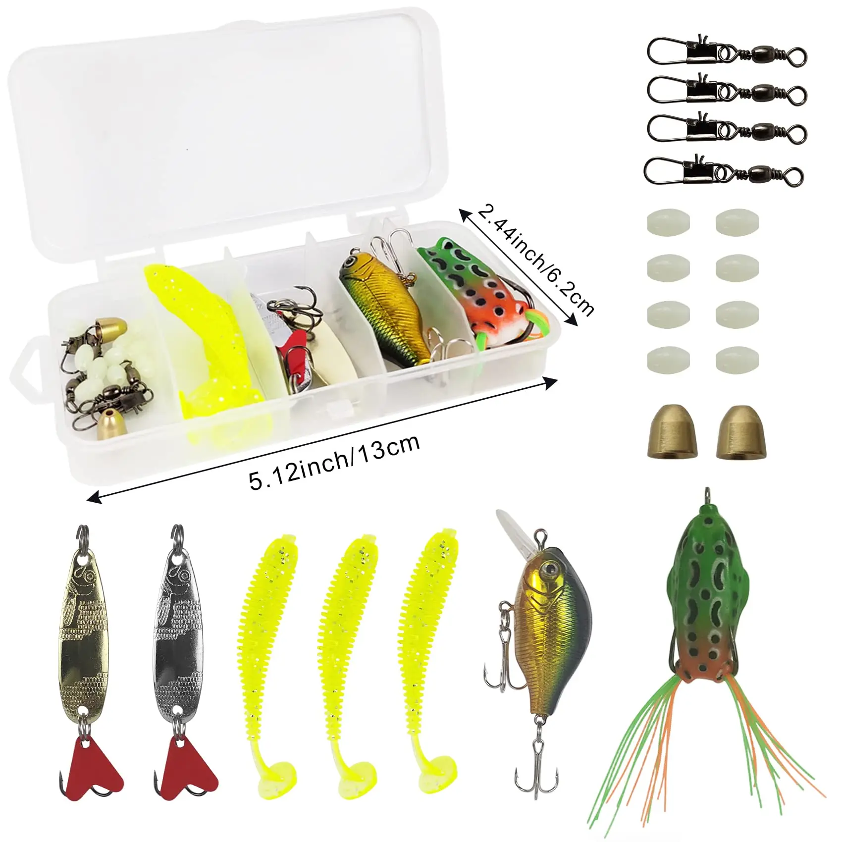 Aventik-caña de pescar telescópica de fibra de carbono con carrete, Kit de caña de agua salada y dulce - imagen 5