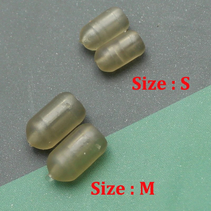 30 Uds Chod Heli mangas amortiguadoras para carpa helicóptero Rig Chod Rig accesorios para correr para pesca de carpa aparejos terminales hacer plataforma - imagen 3