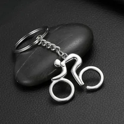 Llavero de pesca deportiva y ciclismo para hombre en metal