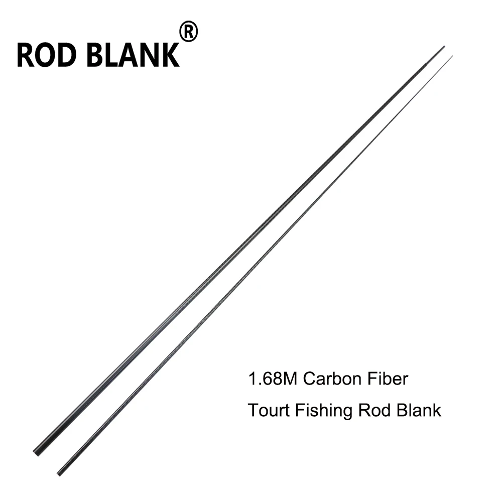 Caña blank fibra carbono 1,68m acción L/UL 2 secciones
