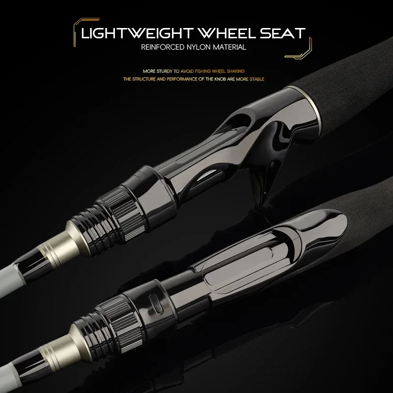 Mavllos Scout 1,8 m 7-17lb caña giratoria para lubina señuelo 5-22g caña de pescar de trucha de agua salada ligera y rápida moderada - imagen 4