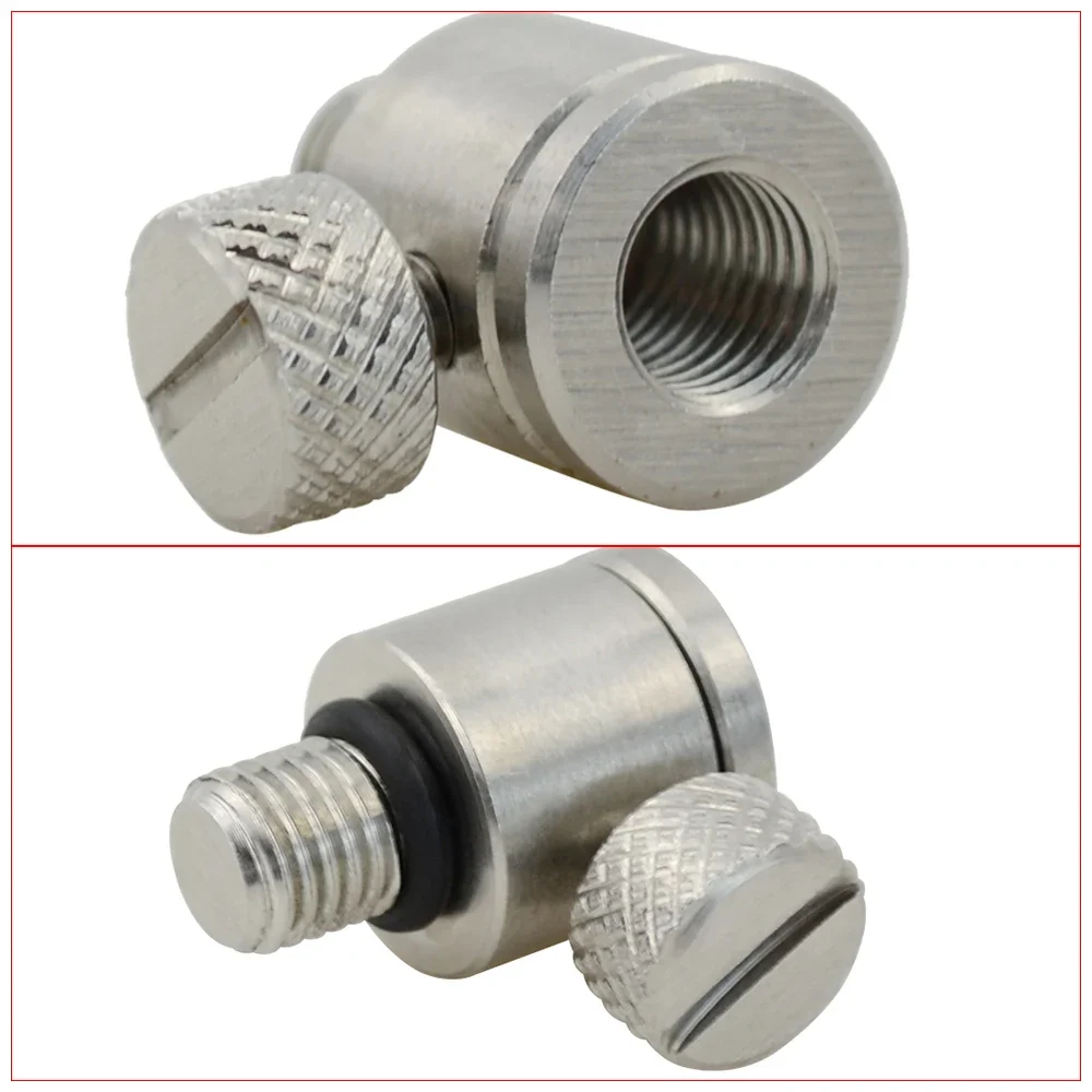 Conector de cambio rápido para pesca de carpa, barras de zumbador, acero inoxidable AQ204 - imagen 5