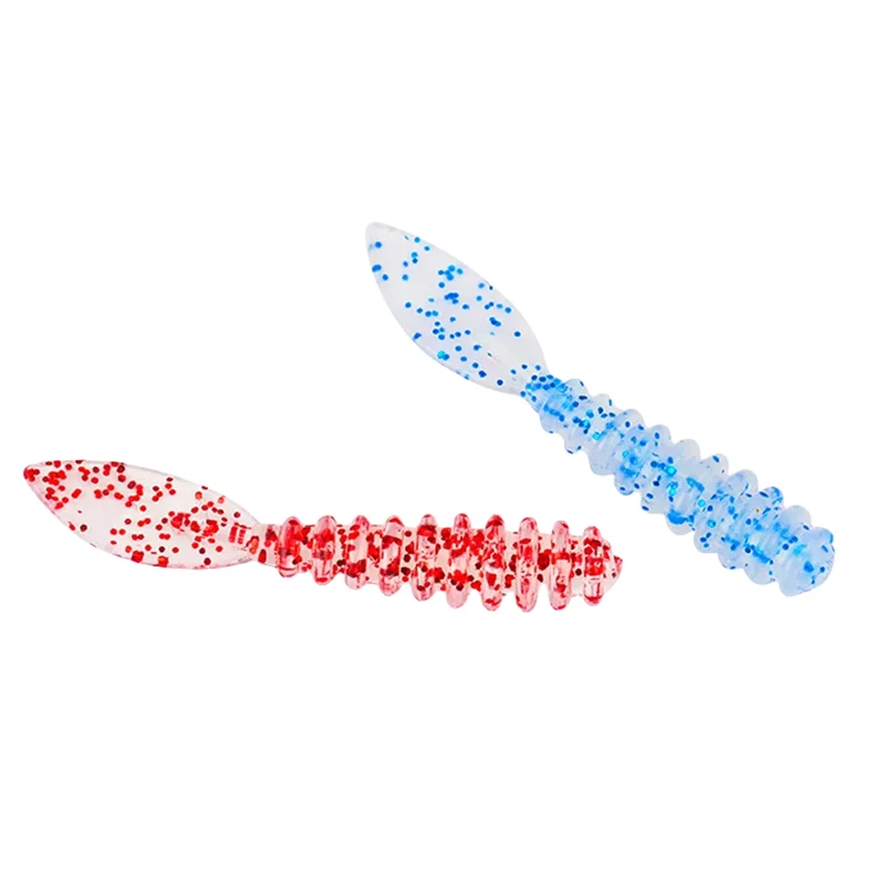 TSURINOYA 10 Uds 36mm 0,4g señuelo de pesca suave juego de pez roca PROMENADE AJING Swimbait Jig señuelos gusanos cebos artificiales - imagen 5