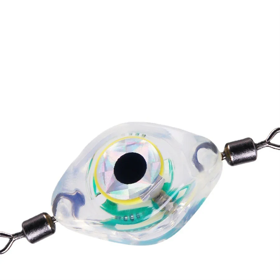 Paquete de 10 luces LED giratorias dobles para atraer peces disponibles en varios colores - imagen 5