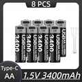 8 battery 1cable