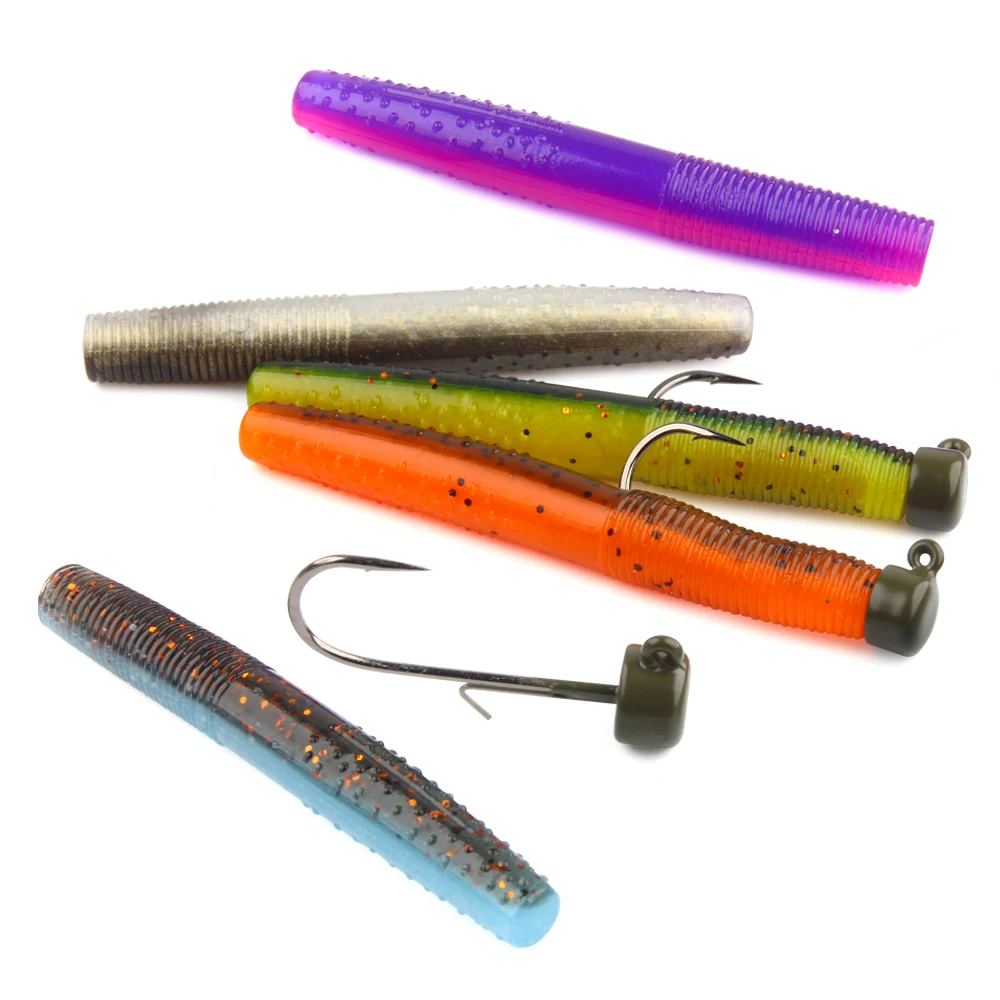 Spinpoler Senko Finesse Vinilo Ned Stickbait para Black Bass y Lucio - imagen 2