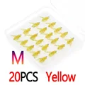 20pcs Yellow M