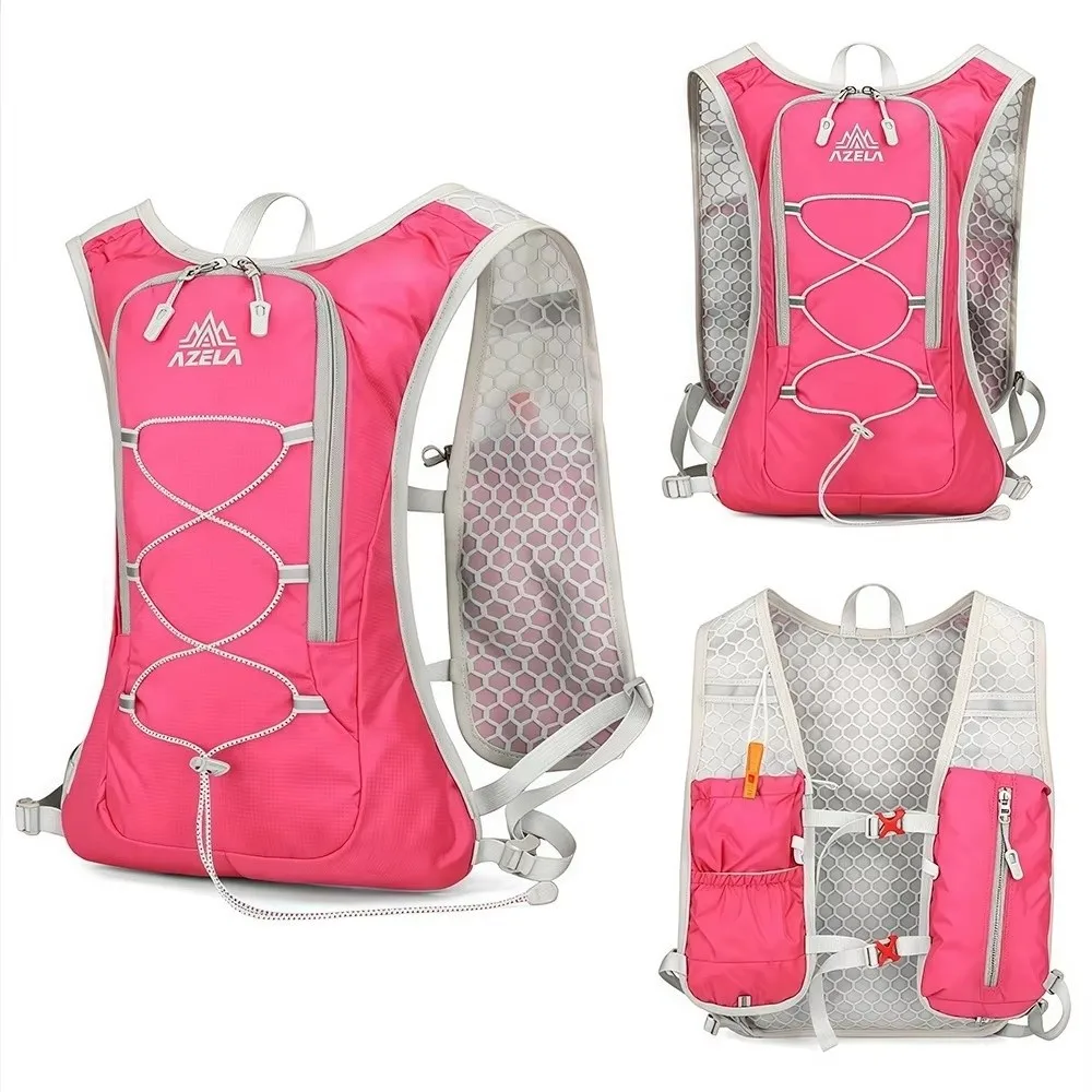 Mochila impermeable para hidratación al aire libre, mochila de escalada transpirable ultraligera, reflectante multifuncional - imagen 3