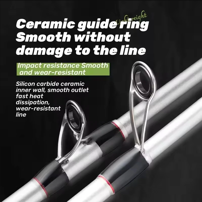 Mini señuelo portátil telescópico de carbono y peso ligero, longitud de contracción, 30cm, peso solo, caña de pescar de 98g - imagen 4
