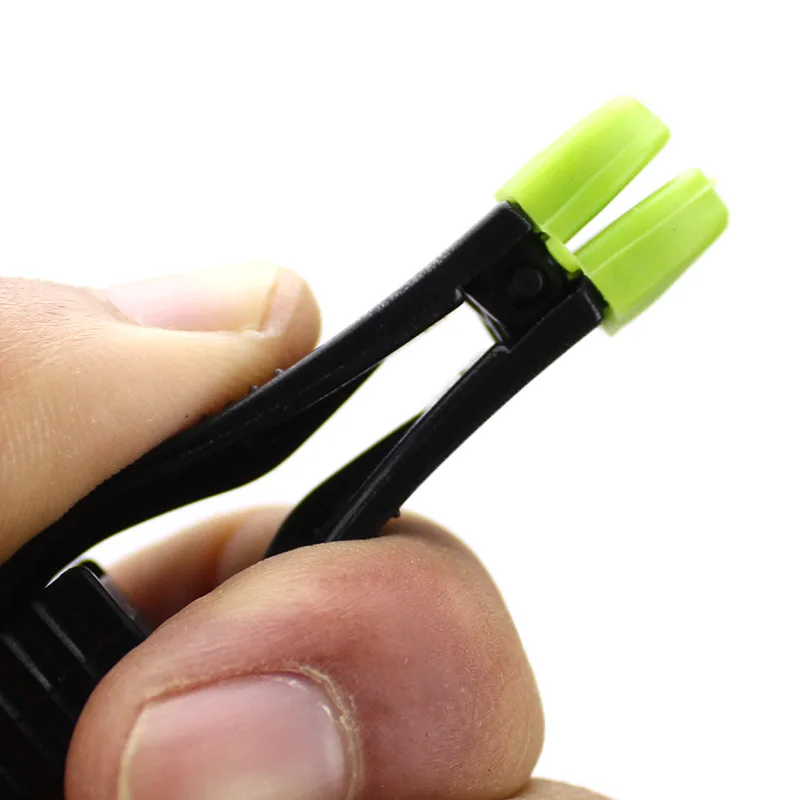Clips para sedal de pesca, divisor de sedal, abrazadera de cuerda divisor de línea rápida - imagen 2
