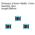 0.5x11mm 3pcs