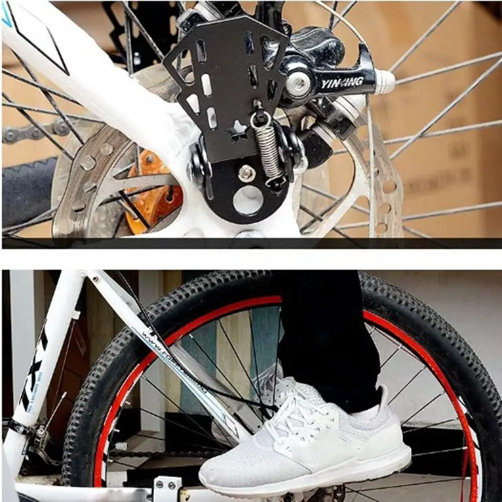 Pedales plegables antideslizantes para bicicleta – Reposapiés trasero - imagen 2