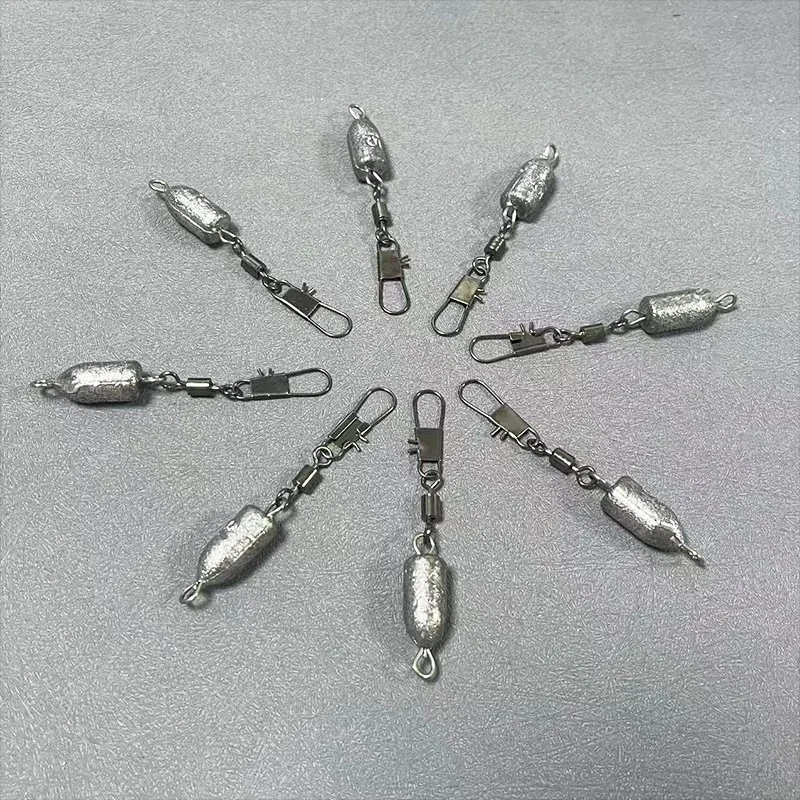 Conectores doble bucle anti-enredos para plomos de pesca agua salada - imagen 5