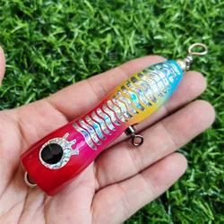 Popper de madera para playa 8 cm/16,5 g y 12 cm/45 g