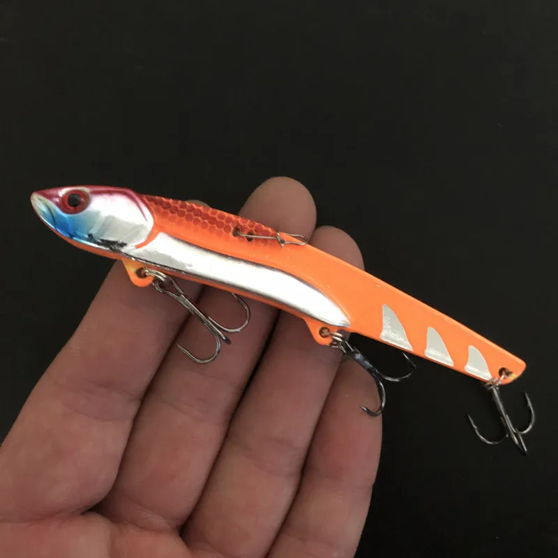 Señuelo de pesca Artificial, simulación VIB, serie japonesa, vibración, 15g, 25g, 35g, aparejos de Metal fundido a tierra, 1 pieza, oferta - imagen 4