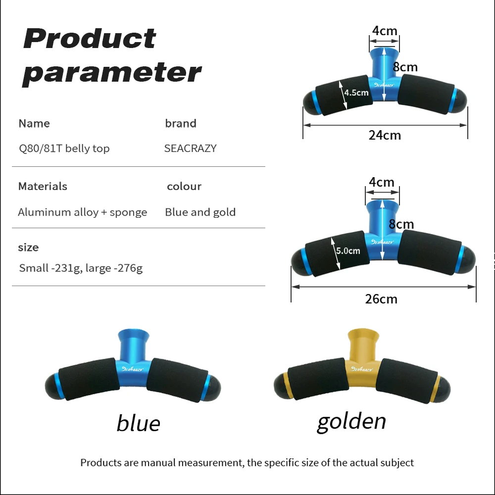 ZYZ, 1 unidad, cinturón para el vientre, herramientas de soporte para caña de pescar, soporte para caña de aleación de aluminio reforzado, herramienta de soporte para caña de pescar para barco - imagen 3