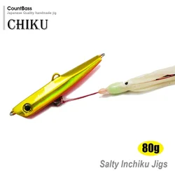 COUNTBASS Señuelo Inchiku con anzuelo de pulpo para pargo