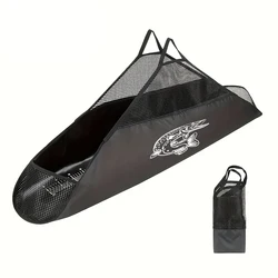 Bolsa de pesaje plegable de nylon resistente con mango y regla integrada