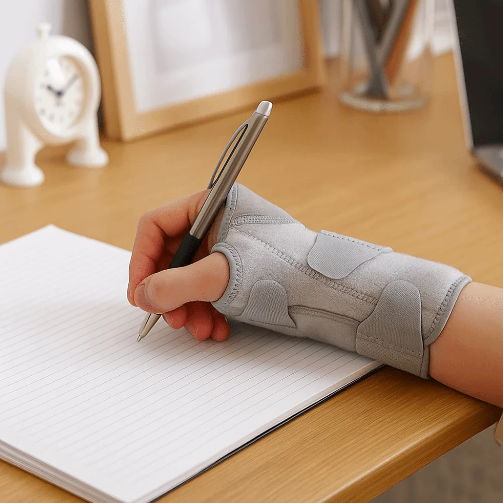 Correa ajustable para tendinitis, muñequera lavable para estabilizar el túnel carpiano, soporte ergonómico transpirable - imagen 4