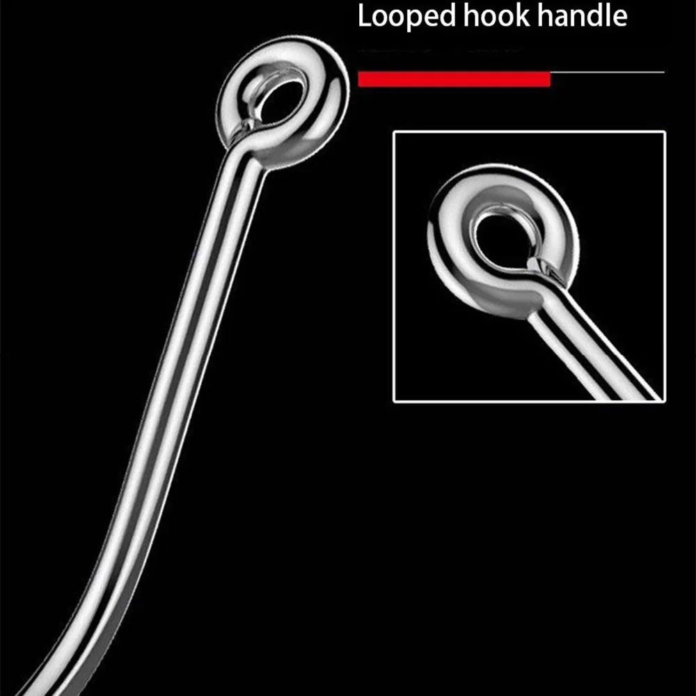 Juego de anzuelos de pesca de piezas, accesorios de aparejos de pesca de agua dulce y salada, de acero al carbono, con púas, 600 - imagen 3