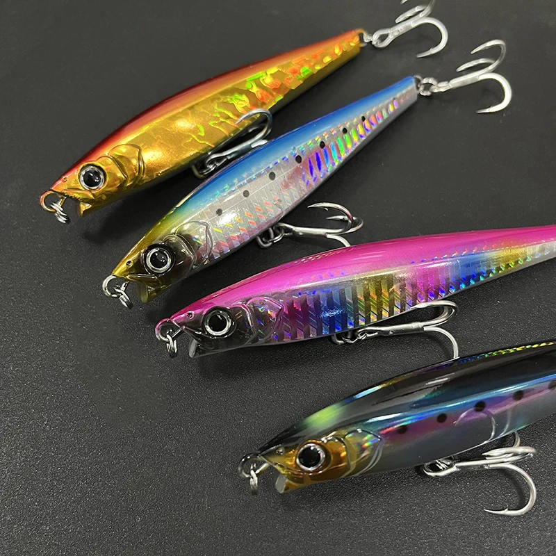 Wobbler Monster Shot – Pencil swimbait hundible para agua salada - imagen 2