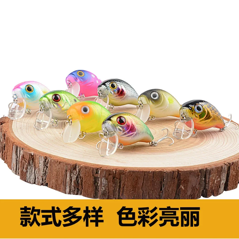 Luya-Cebo flotante de 4,4 cm/6,0G, cebo duro de ruido, pico de deformación, equipo de pesca en el mar - imagen 2