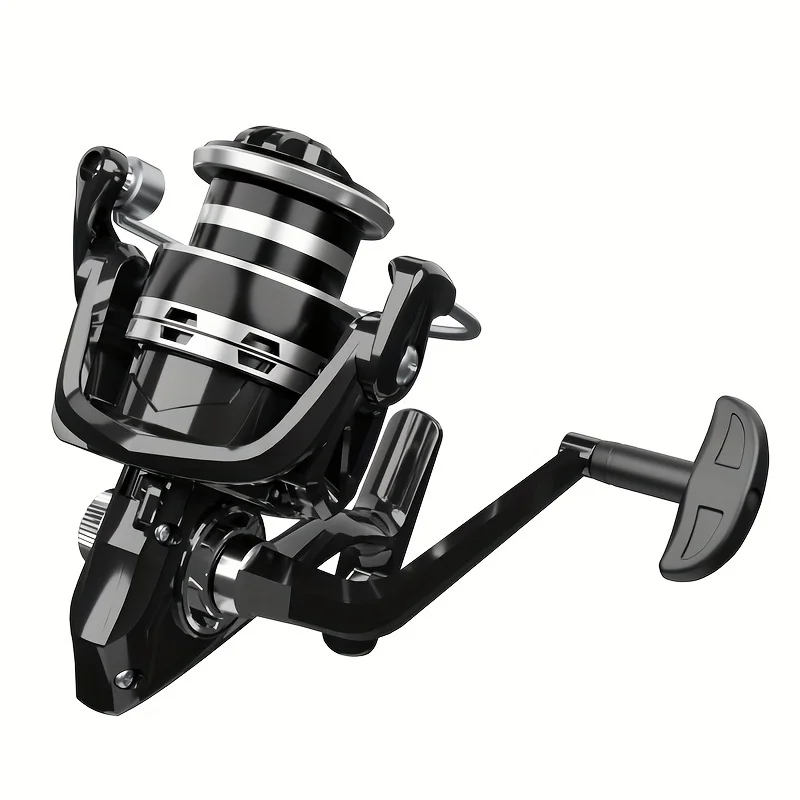 Carrete de pesca de Metal GLS 13BB HK Series 1000-7000, carrete giratorio, carrete de fundición de larga distancia, aparejos de pesca, rueda giratoria - imagen 5