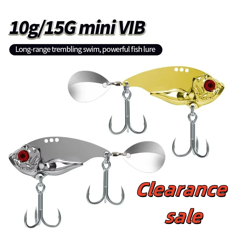 Cucharas de metal giratorias – VIB y crankbaits para invierno