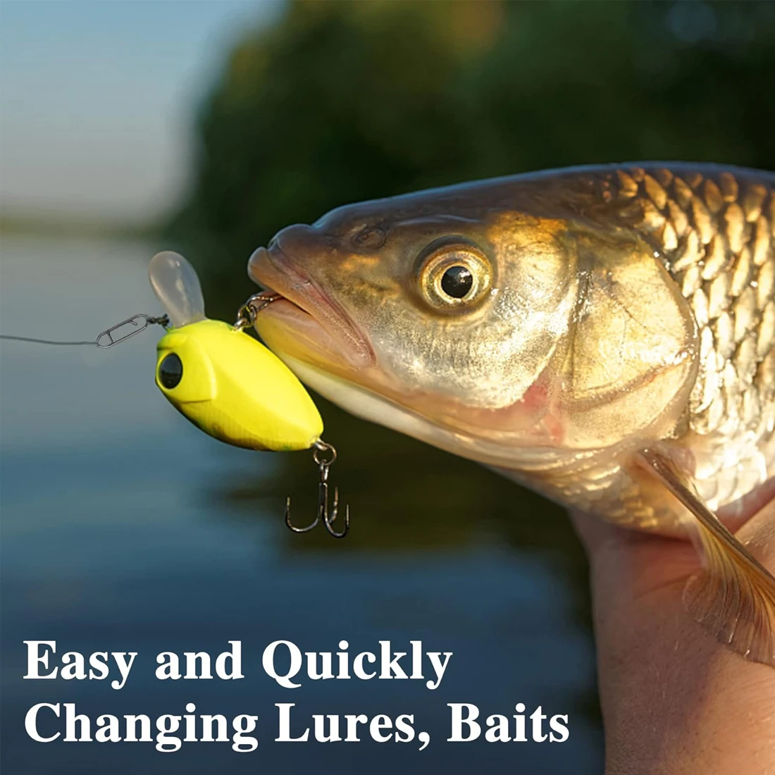 9KM 50 Uds broches de pesca Clip de pesca de acero inoxidable velocidad de pesca de agua salada conector de señuelo de pesca rápido - imagen 5