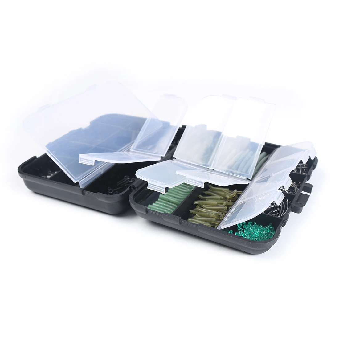 420 piezas de accesorios de pesca de carpa europea fijados en la biblioteca de pesca europea: anzuelo, equipo de pesca giratorio de frijol. - imagen 4