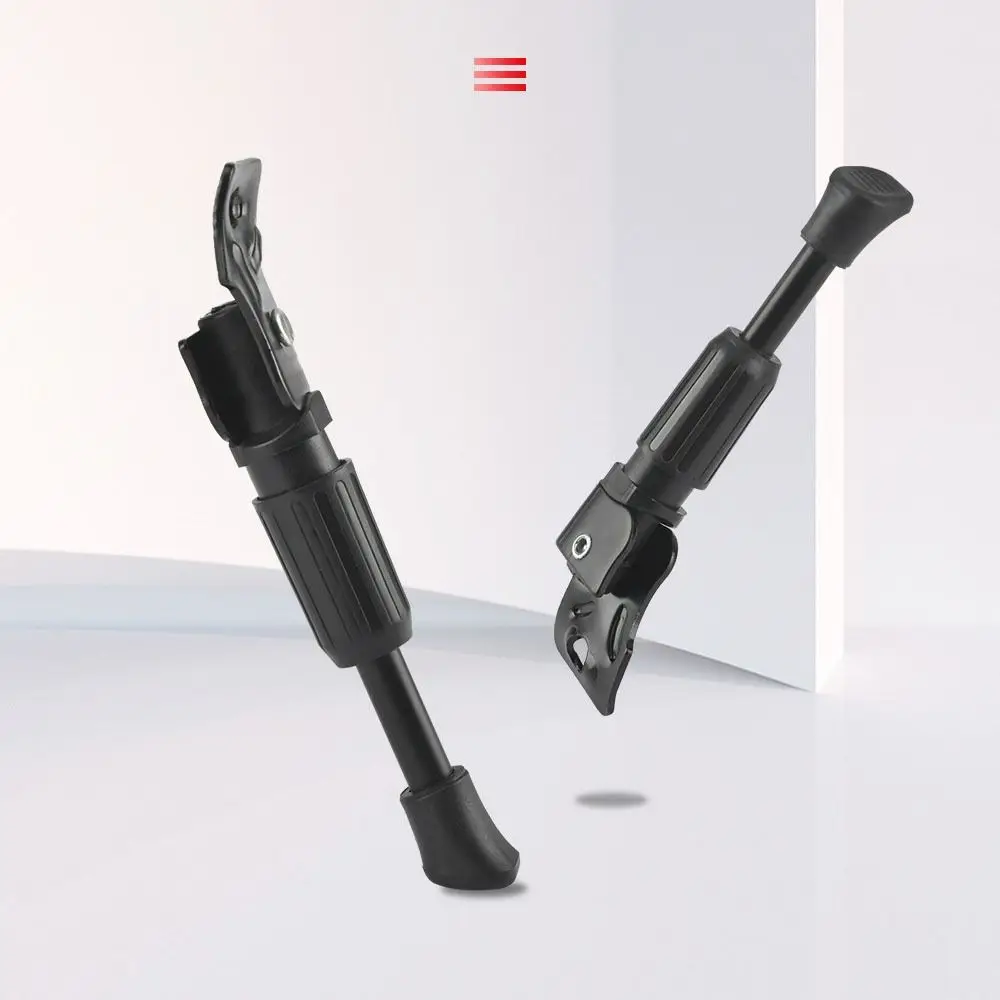 Soporte lateral para bicicleta de 12/14/16/18/20 pulgadas, soporte tridimensional sin perforaciones, soporte de estacionamiento duradero negro - imagen 4