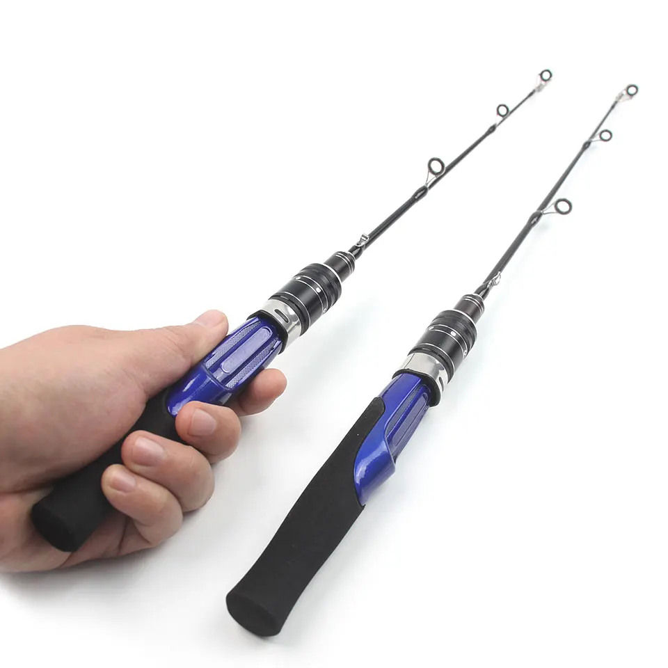 Caña ultraligera para pesca en hielo – Fibra de carbono con punta sensible - imagen 4