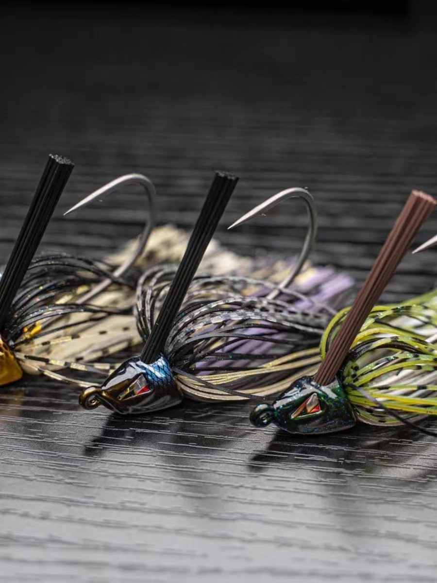 American ARK Nuevo SWIM JIG Z SWIMMER Serie 10,5g Grupo de goma de retención de césped resistente Gancho personalizado JIG - imagen 3