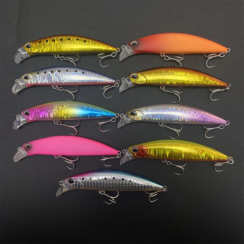 Cebos artificiales de alta calidad, 95mm, 30g, agua salada, señuelos de trucha de lubina de fundición larga, andador de playa, equipo de Swimbait de hundimiento pesado - imagen 3