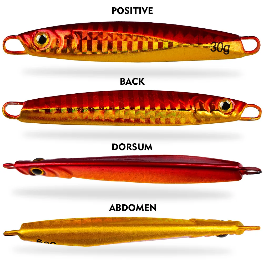 Señuelo de Metal fundido para Pesca, cebo Artificial de 7/10/15/20/30g para Jigging, aparejos de Pesca SwimBait - imagen 5