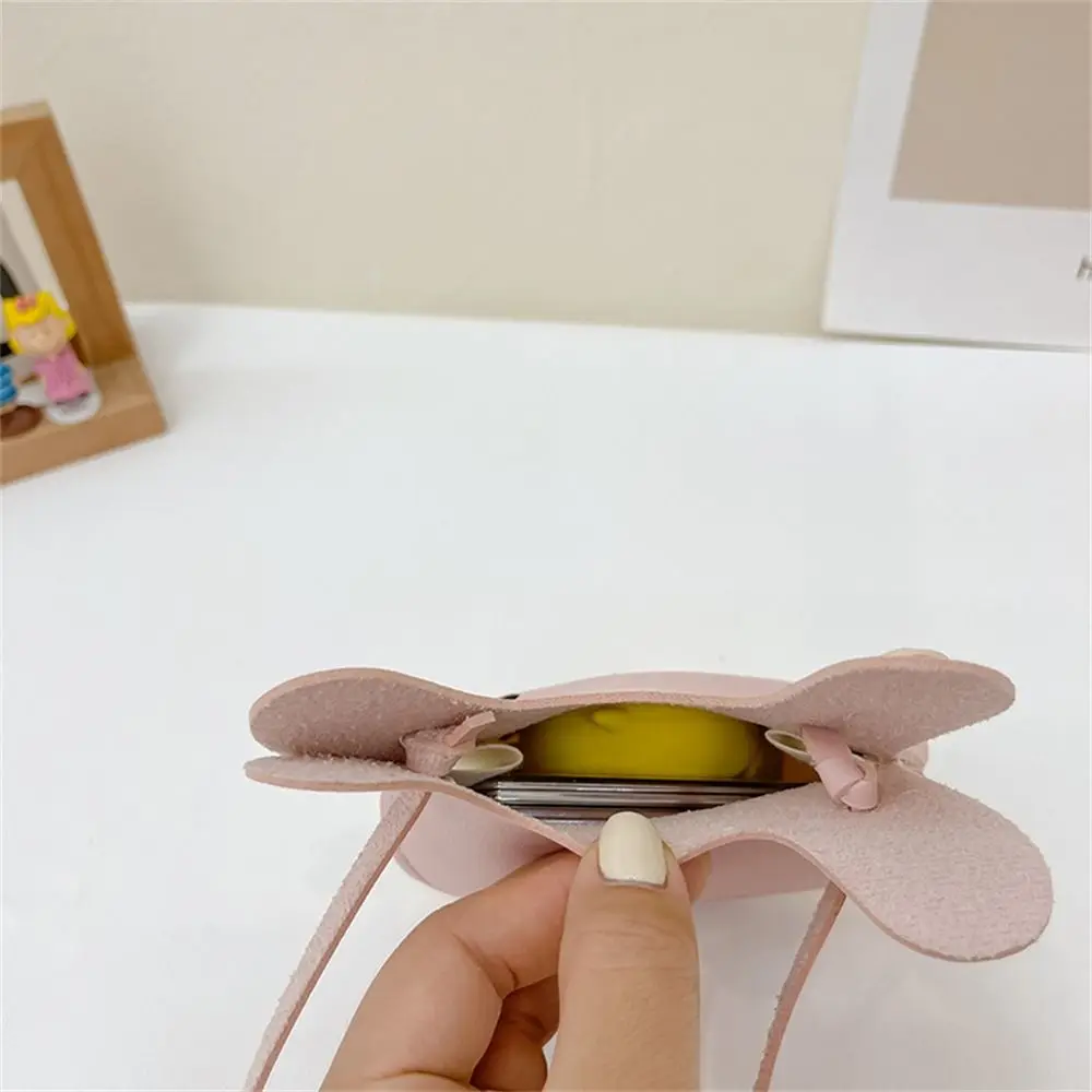 Precioso Mini bolso de hombro de cuero PU suave, bandolera suave, lindos bolsos de dibujos animados para regalo - imagen 2